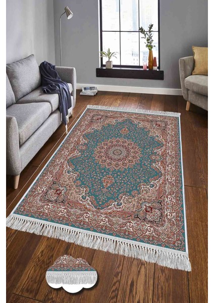 Şönil Dokuma Kilim Dekoratif Özel Tasarım Dokuma Taban Yıkanabilir Kilim