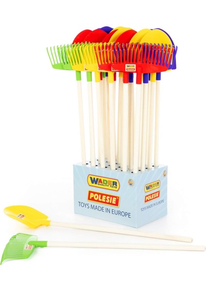 Oyuncak Çocuk Bahçe Aletleri Kürek Tırmık Set 79 cm