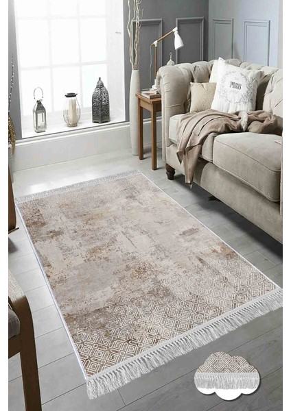 Şönil Dokuma Kilim Dekoratif Özel Tasarım Dokuma Taban Yıkanabilir Kilim