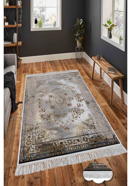 Şönil Dokuma Kilim Dekoratif Özel Tasarım Dokuma Taban Yıkanabilir Kilim