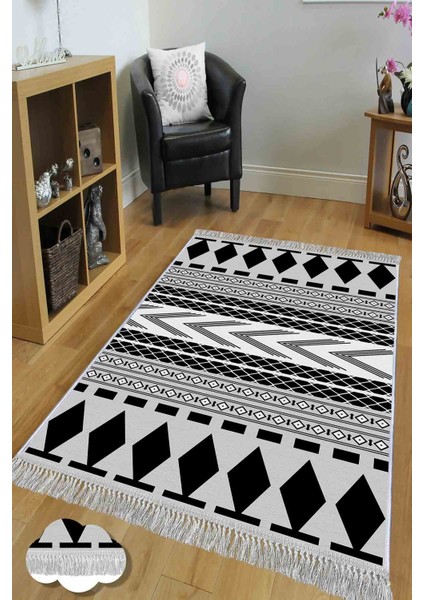 Şönil Dokuma Kilim Dekoratif Özel Tasarım Dokuma Taban Yıkanabilir Kilim