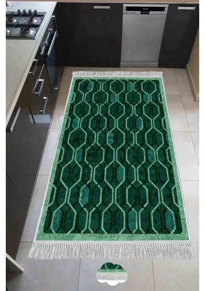 Şönil Dokuma Kilim Dekoratif Özel Tasarım Dokuma Taban Yıkanabilir Kilim