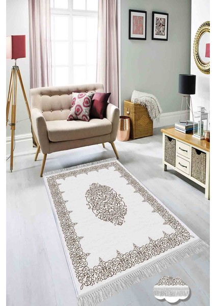 Şönil Dokuma Kilim Dekoratif Özel Tasarım Dokuma Taban Yıkanabilir Kilim