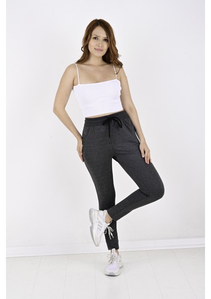 2 Iplik Paça Reşme Düz Bayan Eşofman ALTI-2215