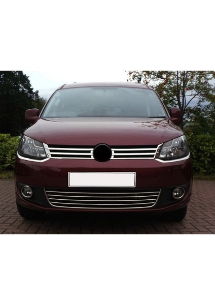 Volkswagen Caddy 2010-2014 Uyumlu Krom Ön Panjur Çıtası 2 Parça P.çelik fırsatları