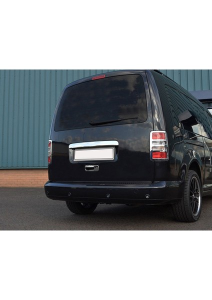Volkswagen Caddy 2003-2010 Uyumlu Krom Bagaj Çıtası Yazılı P.çelik