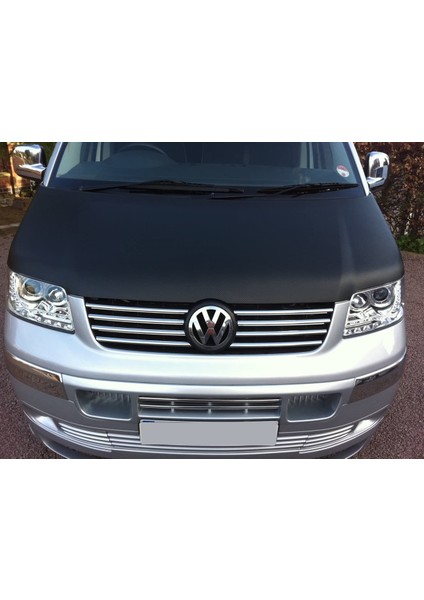 Vw T5 Transporter 2003-2010 Uyumlu Krom Ön Panjur Çıtası 8 Parça P.çelik
