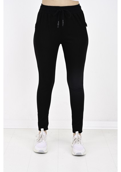 2 Iplik Paça Reşme Düz Bayan Eşofman ALTI-2215 modelleri