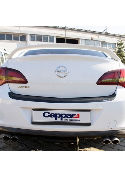 Opel Astra J 2012-2018 Arka Tampon Koruma Eşiği Mat Plastik