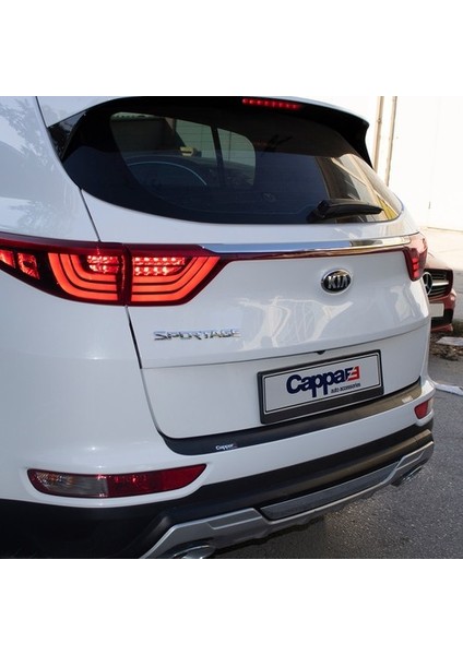 Kia Sportage 2016-2018 Arka Tampon Koruma Eşiği Mat Plastik