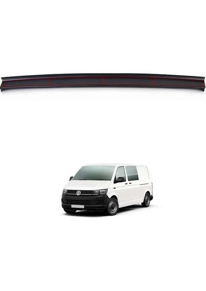 Vw T6 Transporter 2015-2020 Arka Tampon Koruma Eşiği Mat Plastik