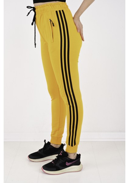 2 Iplik Yanları 3 Şeritli Bayan Eşofman ALTI-2220 fırsatları