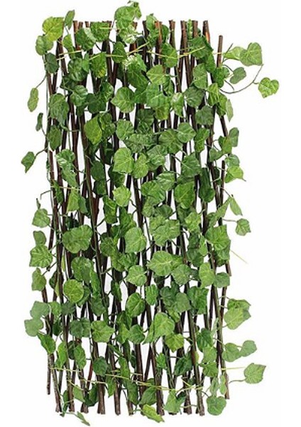 Yapay Sarmaşık Yaprak Çit Bahçe Balkon Çiti 120 cm x 3 Metre