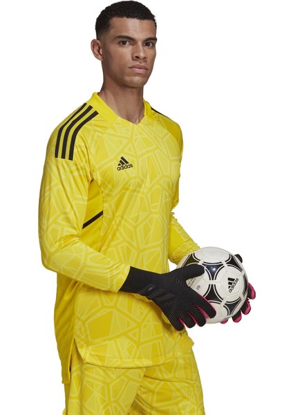 CON22GK Jsy L P Erkek Futbol Forması HF0137 Sarı indirimleri