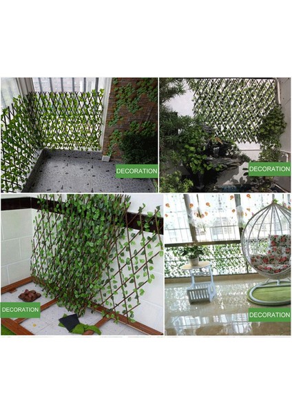 Yapay Sarmaşık Yaprak Çit Bahçe Balkon Çiti 120 cm x 3 Metre fırsatları
