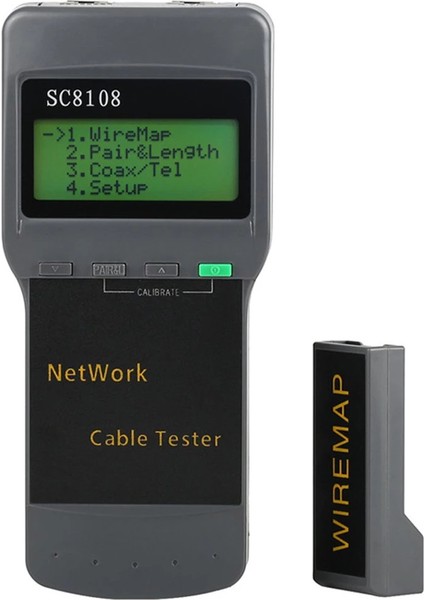 SC-8108 Kaliteli Kablo Test Cihazı Kablo Uzunluk Ölçer ve Kısa Devre Mesafesi Ölçüm