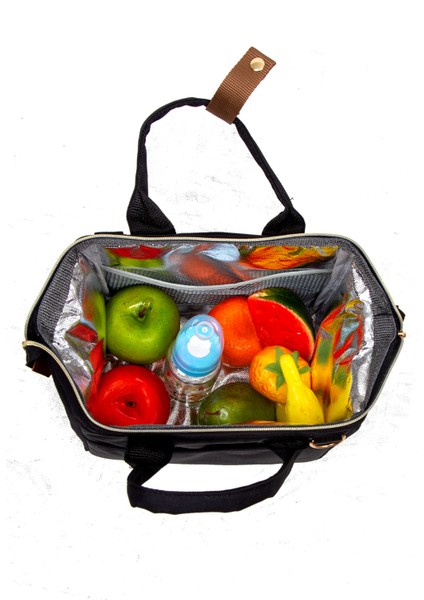 Askılı Termal Yemek Çantası Kaktüs Desenli fırsatları