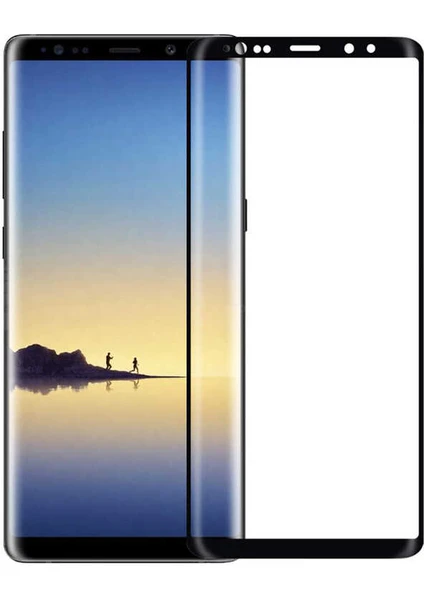 Samsung Galaxy Note 9 Tam Ekran Koruyucu Seramik Esnek Bükülebilen Kırılmaz Cam 9H