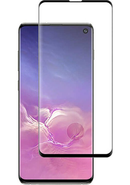 Samsung Galaxy S10 Tam Ekran Koruyucu Seramik Esnek Bükülebilen Kırılmaz Cam 9H