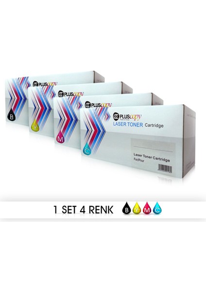 4 Adet Hp CF210A/211A/212A/213A /131A Uyumlu Muadil Toner - (2200 Sayfa)