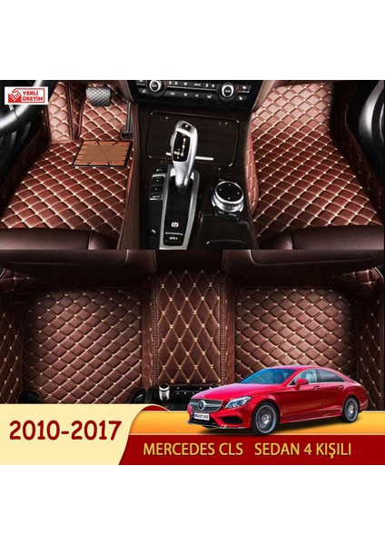 Mercedes CLS 2010-2017 sedan 4 kişili Uyumlu 5d Havuzlu Suni Deri OTO PASPAS fiyatları