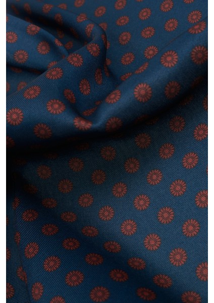 ALTINYILDIZ CLASSICS Erkek Lacivert-bordo Desenli Lacivert- Bordo Klasik Mendil