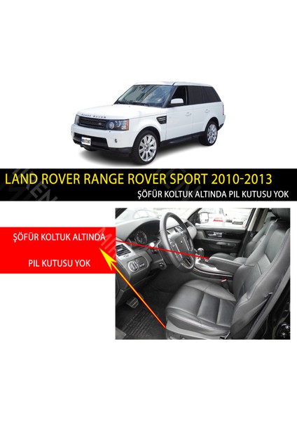 Land Rover Range Rover Sport 2010-2013 Uyumlu 5d Havuzlu Suni Deri Oto Paspas