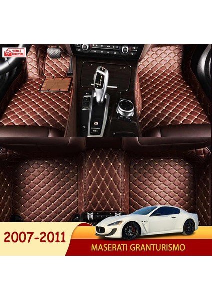 Maserati Granturismo 2007-2011 Uyumlu 5d Havuzlu Suni Deri OTO PASPAS