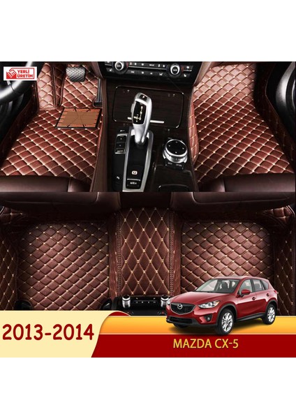 Mazda Cx-5 2013-2014 Uyumlu 5d Havuzlu Suni Deri OTO PASPAS