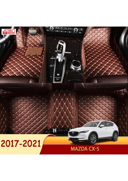 Mazda Cx-5 2017-2021 Uyumlu 5d Havuzlu Suni Deri OTO PASPAS