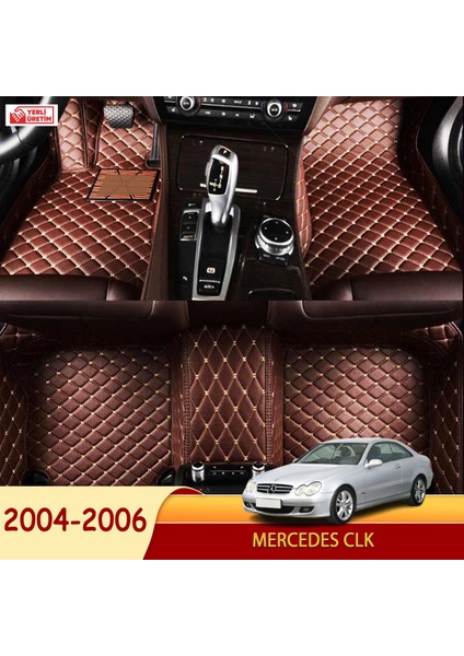 Mercedes CLK 2004-2006 Uyumlu 5d Havuzlu Suni Deri OTO PASPAS
