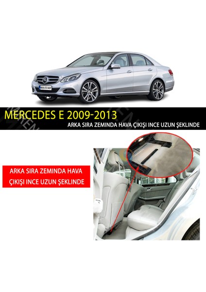 Mercedes E 2009-2013 Uyumlu 5d Havuzlu Suni Deri OTO PASPAS