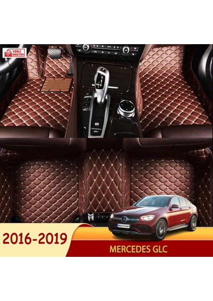 Mercedes GLC 2016-2019 Uyumlu 5d Havuzlu Suni Deri OTO PASPAS