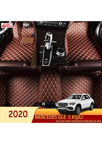 Mercedes GLE 2020 5 kişili Uyumlu 5d Havuzlu Suni Deri OTO PASPAS