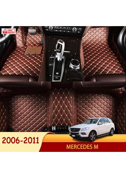 Mercedes M 2006-2011 Uyumlu 5d Havuzlu Suni Deri OTO PASPAS fiyatları