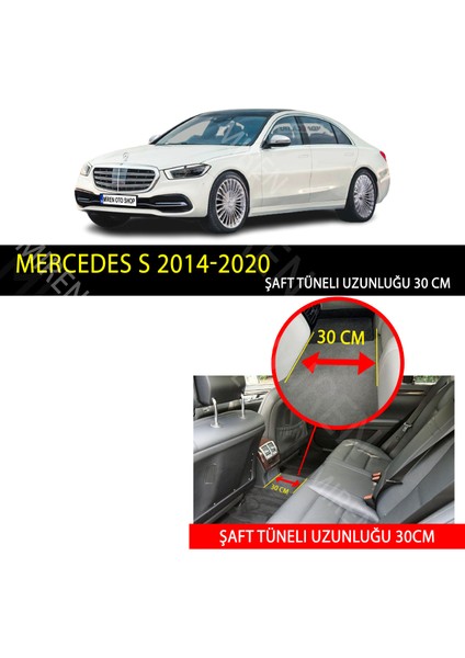 Mercedes S 2014-2020 Uyumlu 5d Havuzlu Suni Deri OTO PASPAS