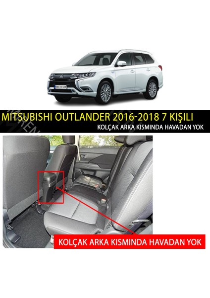 Mitsubishi Outlander 2016-2018 7 kişili Uyumlu 5d Havuzlu Suni Deri OTO PASPAS