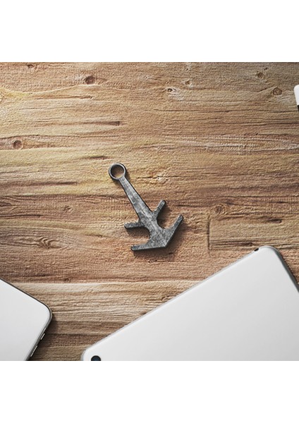 Manyetik Deniz Çapalı Portatif Anahtarlık Telefon Standı Gümüş fiyatları