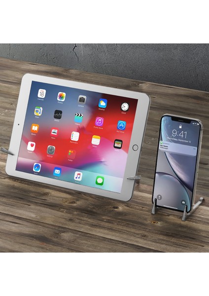 Manyetik Deniz Çapalı Portatif Anahtarlık Telefon Standı Gümüş indirimleri