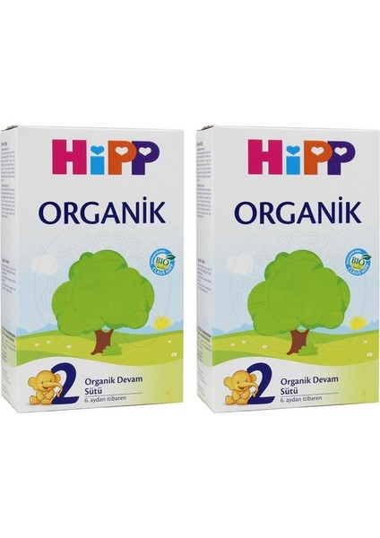 2 Organik Devam Sütü 300 gr 2 Adet