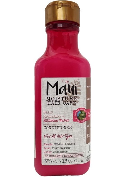 Moisture Nemlendirici Hibiscus Saç Kremi 385 ml