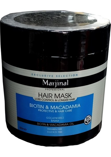 Macadamia Biotin Saç Maskesi 500ML