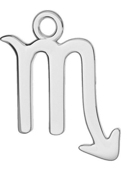 Halkalı Akrep Burcu 925 Ayar Gümüş Kolye modelleri