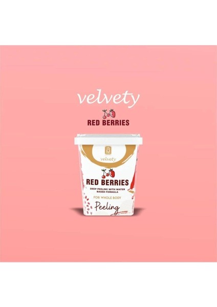 Concept Velvety Red Berry Body Peelıng / Vücut Peelingi 400 ml