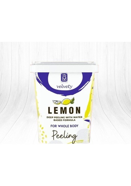 Velvety Limonlu Yağ Bazlı Vücut Peelingi 400ML