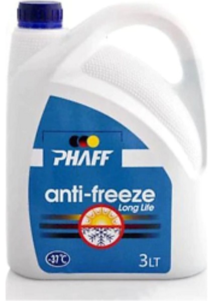 Antıfırız Mavı Organık 3 Lt -37 Derece