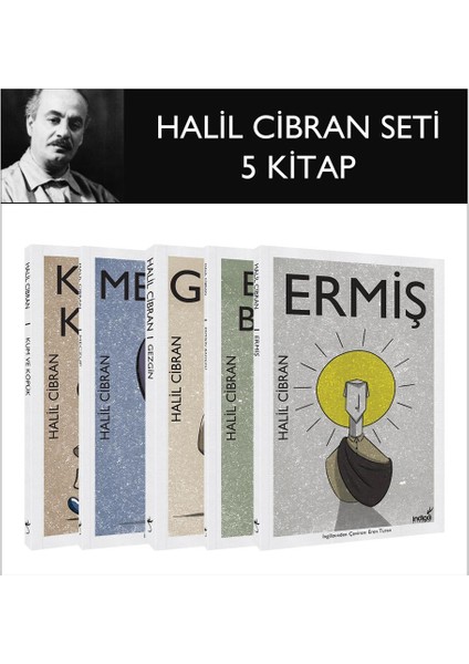 Halil Cibran Felsefe Seti (5 Kitap)  -Halil Cibran