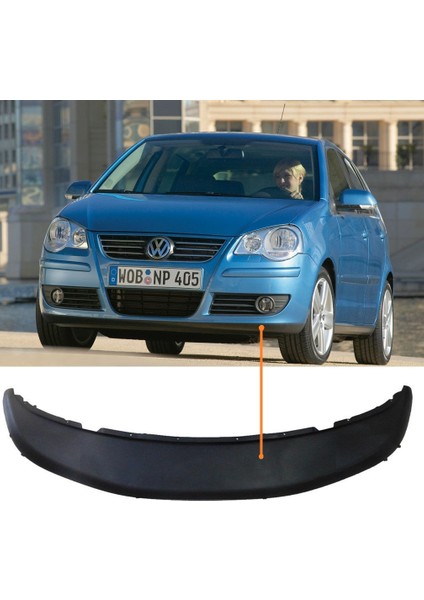 Vw Volkswagen Polo 2005-2009 Ön Tampon Altı Koruma Spoyleri Eki Karlık Orjinal Tip 6Q0805903B