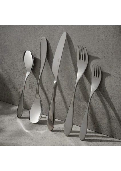 Aqua 84 Parça Çelik Çatal Kaşık Bıçak Seti