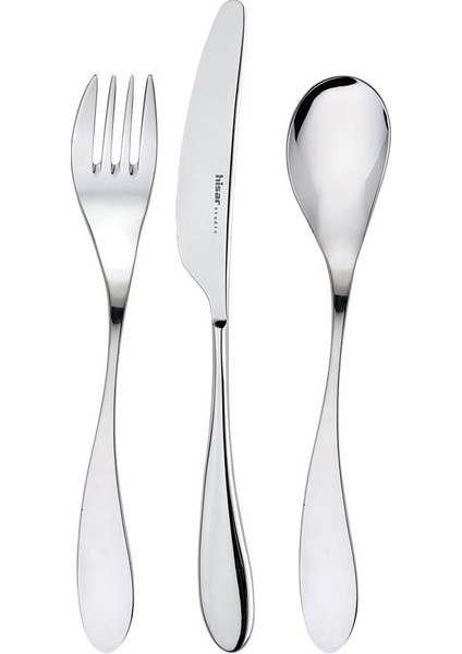 Aqua 84 Parça Çelik Çatal Kaşık Bıçak Seti modelleri